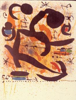 Photographs of a work by Joan Miro.