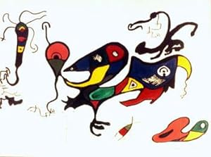 Photographs of work by Joan Miro.