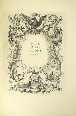 Fine bird books 1700 - 1900