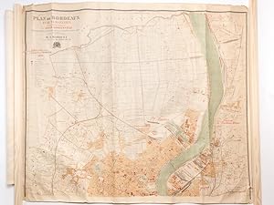 Plan de Bordeaux et de sa Banlieue dressé à l'échelle de 1/10.000e par Louis Longueville. (Comple...