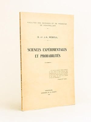 Sciences expérimentales et probabilités.