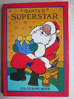 Santa's Superstar Colouring Book