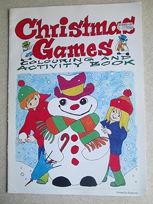 Christmas Games Colouring and Activity Book