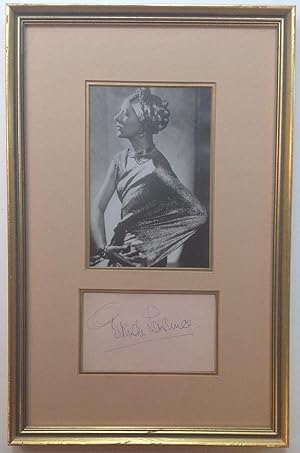 Signature Framed with Photograph