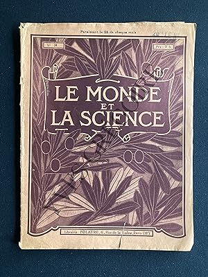 LE MONDE ET LA SCIENCE-N°34-ISTHME-LE CANAL DE PANAMA