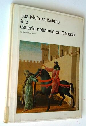 Les Maîtres italiens à la Galerie nationale du Canada