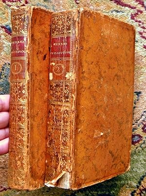 1767 SENSATIONS & PASSIONS of the FIVE SENSES - TWO VOLUMES w/ 19 PLATES - Rare
