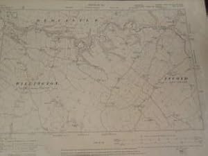 Ordnance Survey map of Cheshire: Sheet LXIVA. N.E. & LXIV. N.W. plus part of Flintshire Sheets XX...