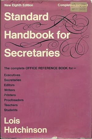 STANDARD HANDBOOK FOR SECRETARIES : Revised 8th Edition
