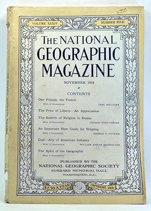 The National Geographic Magazine, Volume 34, Number 5 (November 1918)