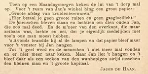 26 bijdragen aan Het Volk. Zondagsblad (jaargang 3, 2e helft, t/m jaargang 5, 1e helft).