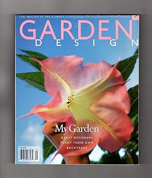 Garden Design Magazine - August-September, 1996. Cover: Brugmansia x candida, photographed by Mau...