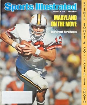 Sports Illustrated Magazine, October 4, 1976: Vol 45, No. 14 : Maryland On The Move - Quarterback...