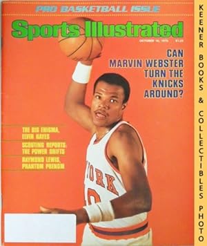 Sports Illustrated Magazine, October 16, 1978: Vol 49, No. 16 : Can Marvin Webster Turn The Knick...