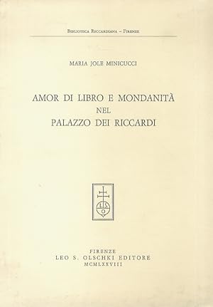 Amor di libro e mondanità nel Palazzo dei Riccardi.
