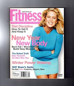 Fitness Magazine - January / February, 1997. Rachel Hunter cover. The Naked Truth, Winter Power W...