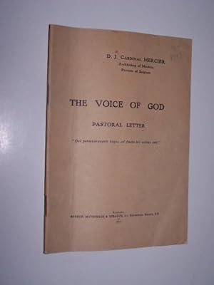 THE VOICE OF GOD - Pastoral Letter