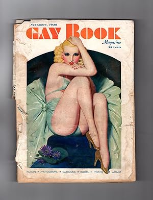 Gay Book Magazine - November, 1936. Enoch Bolles Cover. 30s Girlie Pin-up Pulp