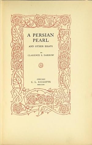 A Persian pearl and other essays