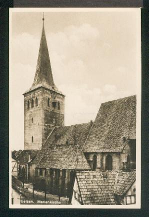 Ansichtskarte: Marienkirche. x, s/w, I, um 1930.