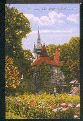 Ansichtskarte: Schloßtürmchen. x, col., I-II, um 1920.