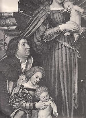 Holbein, Hans: Hans Holbein`s Darmstädter Madonna mit der Familie des baseler Bürgermeisters Jako...