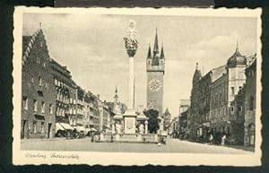 Ansichtskarte: Theresienplatz. 0, s/w, I-II, 1939.