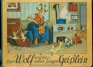 OSSWALD, Eugen: Der Wolf und die sieben jungen Geißlein. Gezeichnet von Eugen Oßwald.