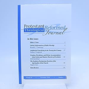 Protestant Reformed Theological Journal Issue 44, November 2010, Number 1 (First Edition)