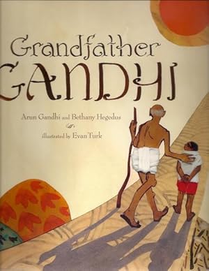 Grandfather Gandhi TRIPLE SIGNED