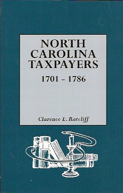 North Carolina Taxpayers 1701-1786