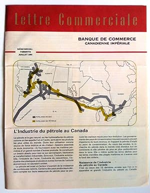 L'Industrie du pétrole au Canada, Lettre commerciale, juillet 1964