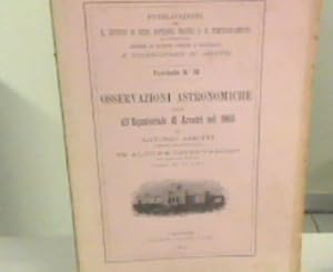 Osservazioni astronomiche fatte all Equatoriale di Acretri nel 1903 Fasciolo No. 18