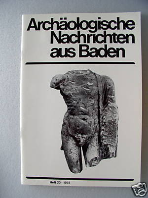 Archäologische Nachrichten aus Baden 1978 Heft 20
