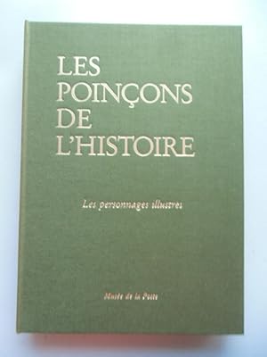 Les Poincons de L'Histoire Les pesonnages illustres Musee de la Poste 1973