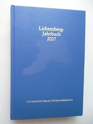Lichtenberg-Jahrbuch 2007 Universitätsverlag Heidelberg Lichtenberg