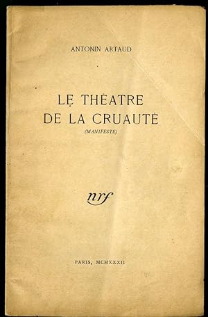 Le Théâtre de la Cruauté (manifeste)