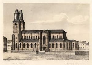 Die Domkirche. Lithographie mit Tonplatte von C.Hardh.