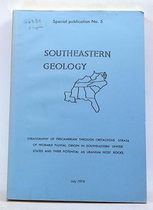 Stratigraphy of Precambrian through Cretaceous Strata of Probable Fluvial Origin in Southeastern ...