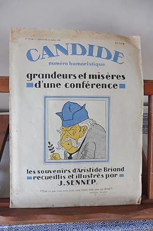 CANDIDE N° 319 Bis, Dimanche 27 Avril 1930 Numéro Humouristique : Grandeurs Et Misères D'Une Conf...
