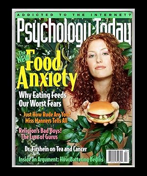 Psychology Today - March-April, 1998. Amber Bailey "Eve" Cover. Food Anxiety; How Rude Are You?; ...