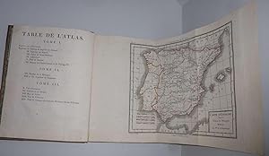 Atlas pour servir au tableau de l'Espagne moderne. Paris. Levrault Frères. An XI - 1803.