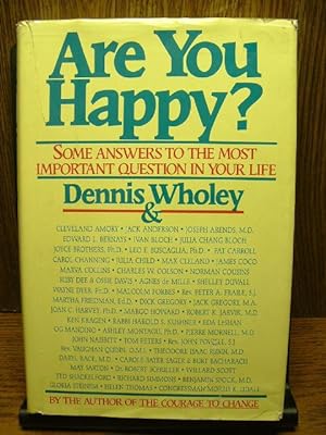 ARE YOU HAPPY?