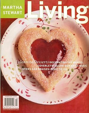MARTHA STEWART LIVING : Feb. 2000 : Valentine Desserts