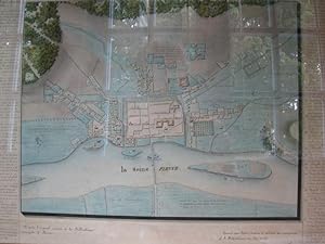 Plan de la Ville de Rouen au Xe et XIe Siècles par Mr Rondeaux de Sétry, Maître des Comptes, en l...