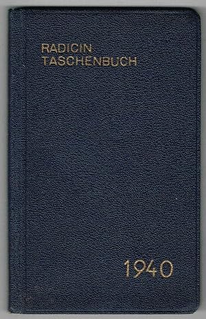 RADICIN TASCHENBUCH 1940 (Daily Personnal Calendar)