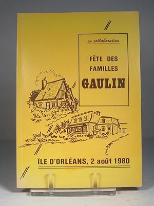 Fête des familles Gaulin. Île d'Orléans, 2 août 1980