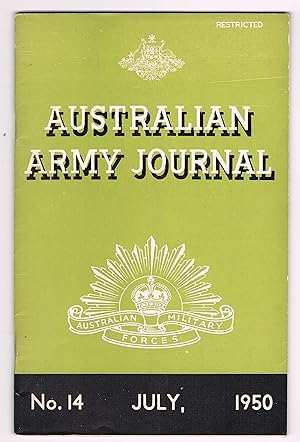 Australian Army Journal, (Restricted) - 12 issues, 1950-55