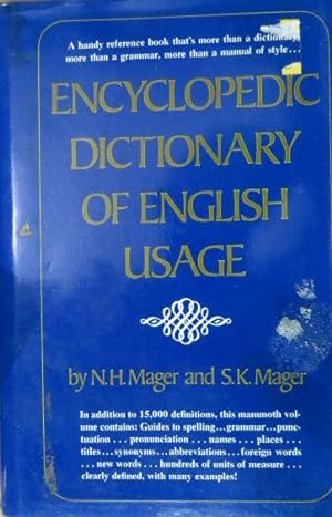 Encyclopedic Dictionary of English Usage