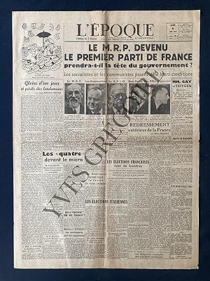 L'EPOQUE-N°1438-MARDI 4 JUIN 1946